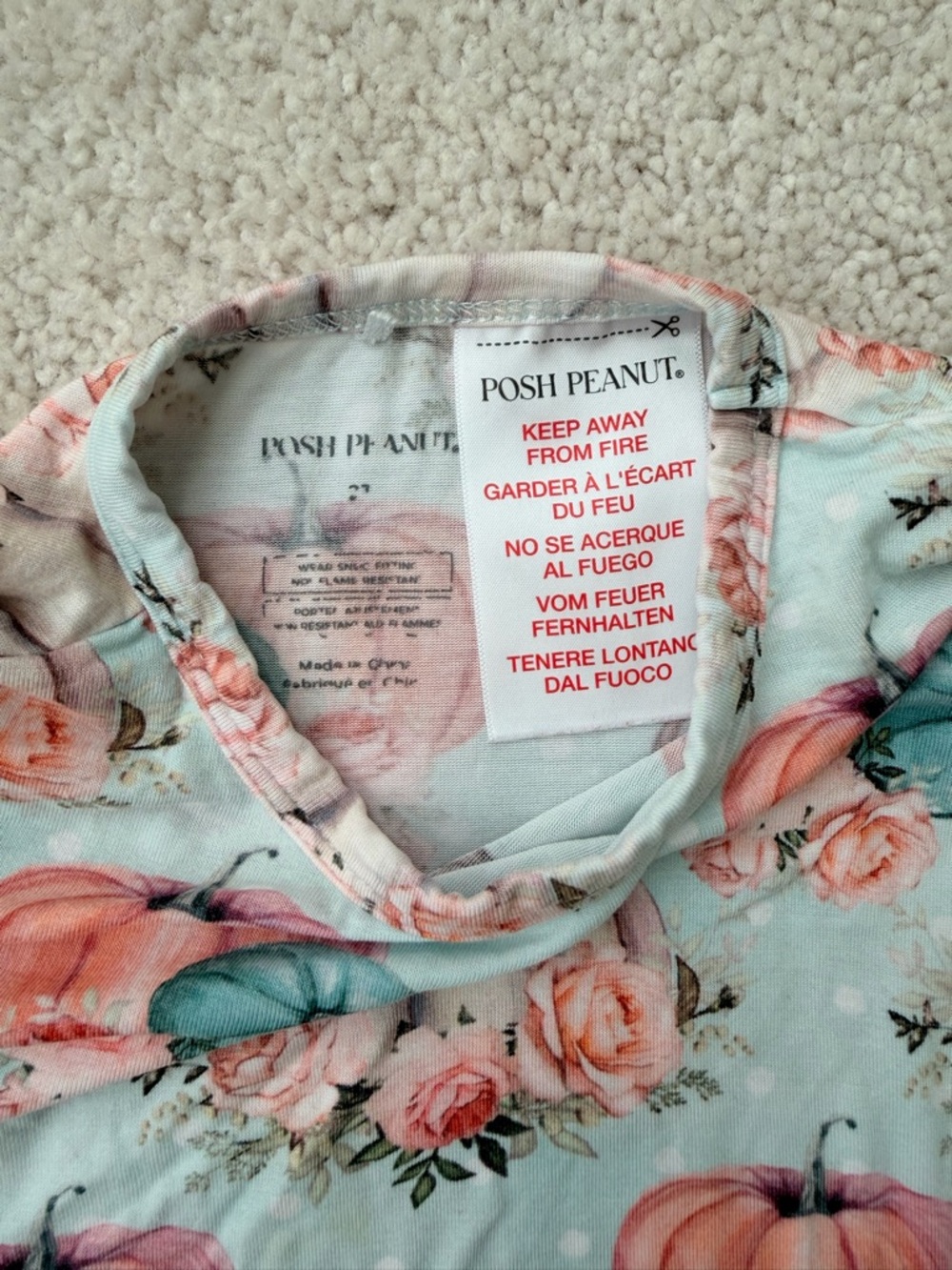 Posh Peanut Jackie Print Long Sleeve Pajama Set - Picture 6 of 15